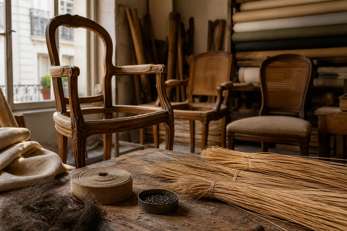 Rempaillage de fauteuil ou de chaise : technique, paille et budget