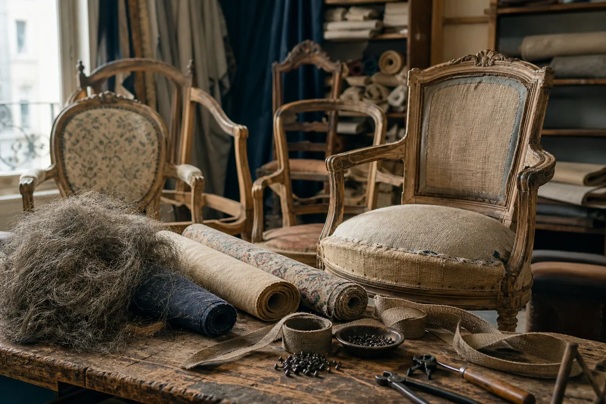 Restauration de fauteuil ancien : quand restaurer, quand regarnir